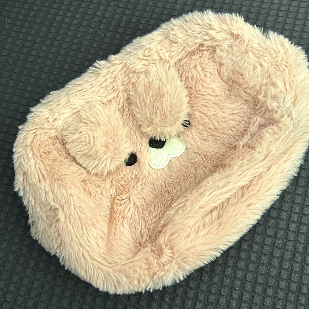 Furry bunny bag